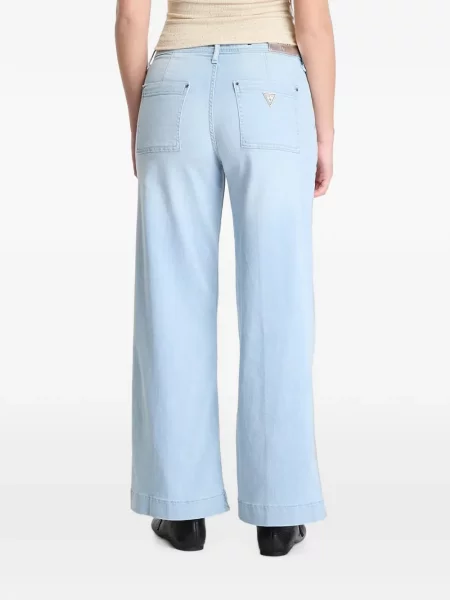 Blugi cu picior larg Guess albastru