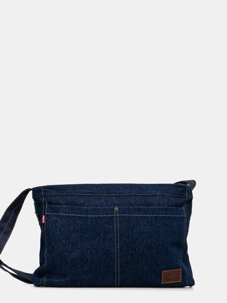 Дънкова чанта Levi's тъмносиньо