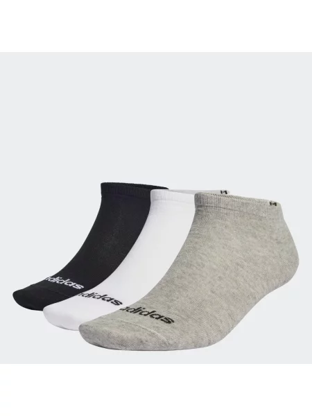 ADIDAS PERFORMANCE Sportovní ponožky šedý melír / černá bílá