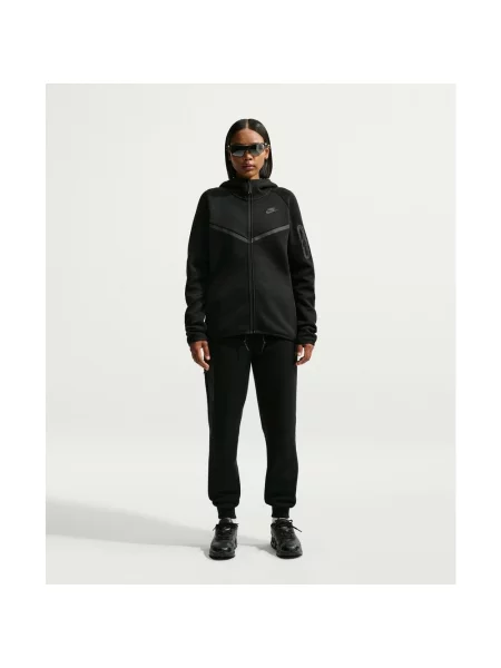 Bluza z kapturem Nike Sportswear Tech Fleece Windrunner Full Zip XS czarny