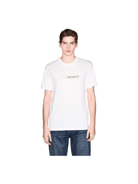 Tricou Eax alb
