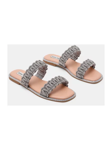 Klapki Steve Madden szare