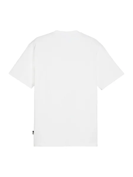 PUMA Tricou albastru deschis alb