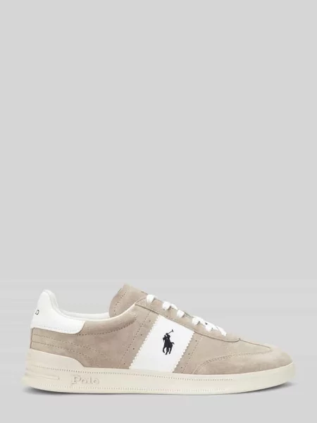 Polo Ralph Lauren sneakersy zamszowe HRT Aera PP beżowe