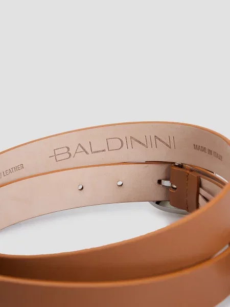 Кожаный ремень Baldinini коричневый
