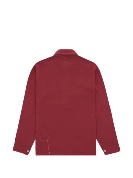 Tricou polo Fortela lung roșu
