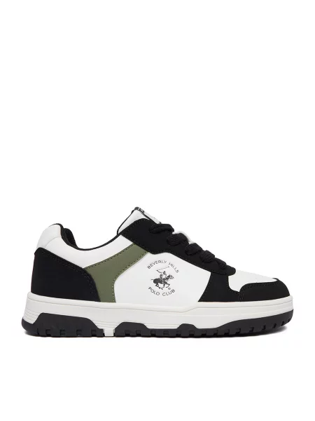 Sneakersy Beverly Hills Polo Club biela