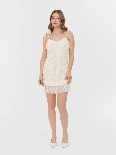 Сукня міні FASHIONISTA кремовий
