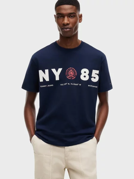 Футболка Tommy Jeans синя