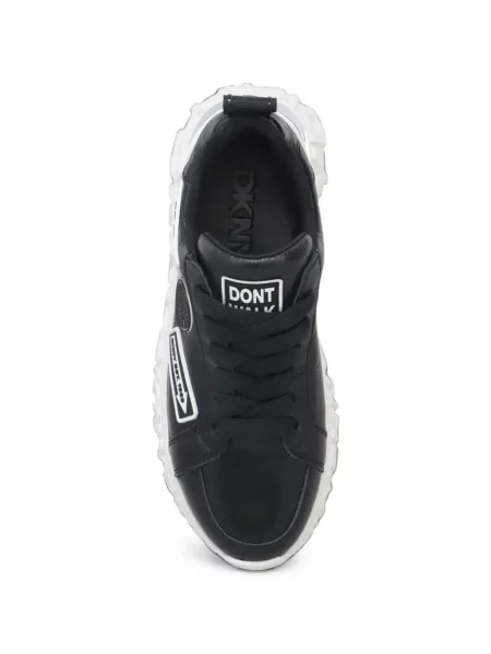 Sneakerși Dkny cu autograf negru
