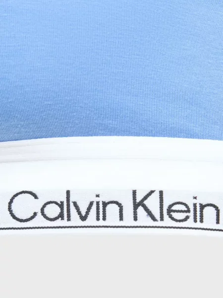 Без підкладки бюстгальтер Calvin Klein блакитний