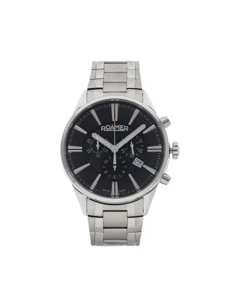 Ceas Roamer Superior Chrono 41 55 50 Argintiu