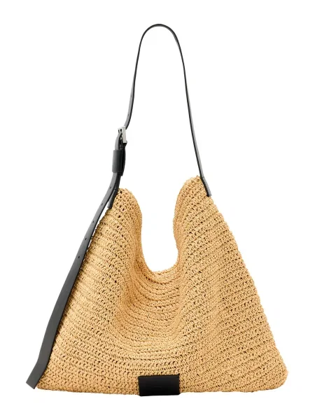 AllSaints geantă ASHA bej