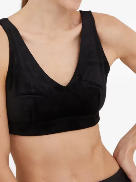 Sutien Dkny cu decolteu în V negru