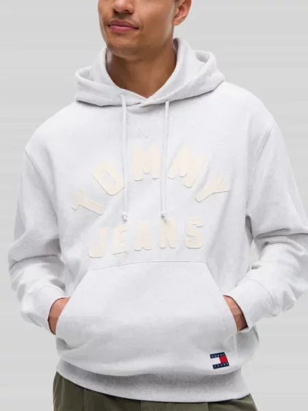 Bluza z kapturem z naszywką z logo Tommy Jeans