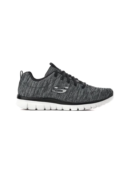 Félcipő Skechers fekete