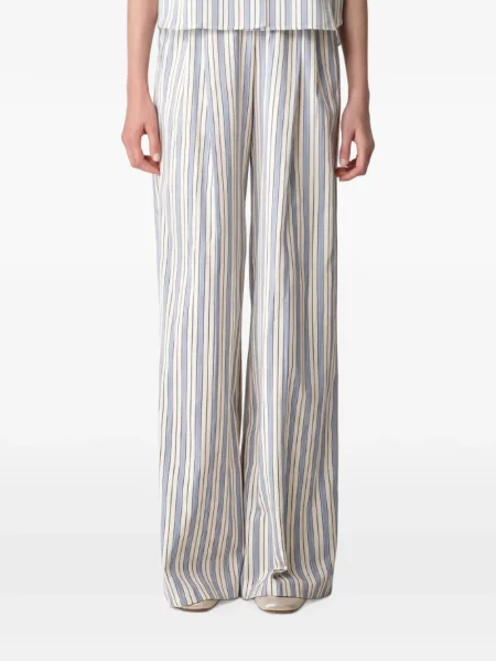 Pantaloni Forte_forte alb