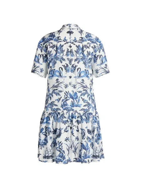 Rochie tip cămașă Erdem alb