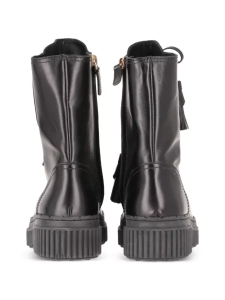 Členkové topánky Tod's čierna