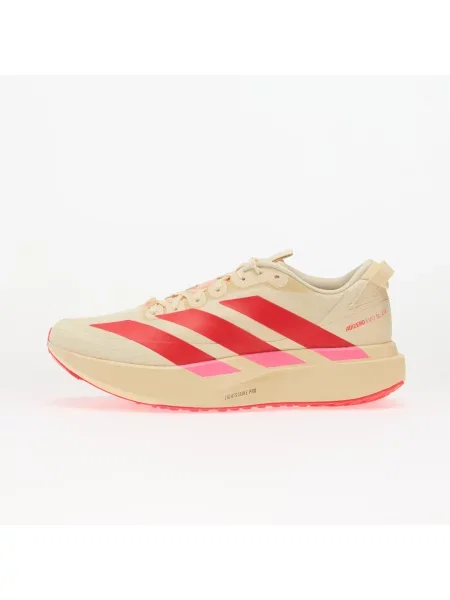 Sneakers adidas Adizero EVO SL ATR Warm Vanilla/ Lucid Red/ Lucid Pink EUR 40 roșu