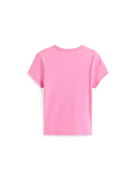 VANS Tricou Barbed Heart / magenta roz