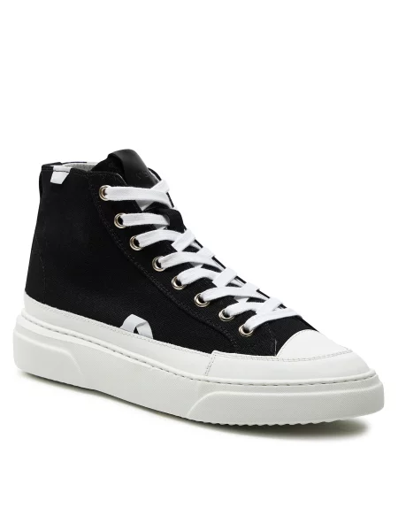 Laisvalaikio batai Inuikii Canvas Lex High Black juoda