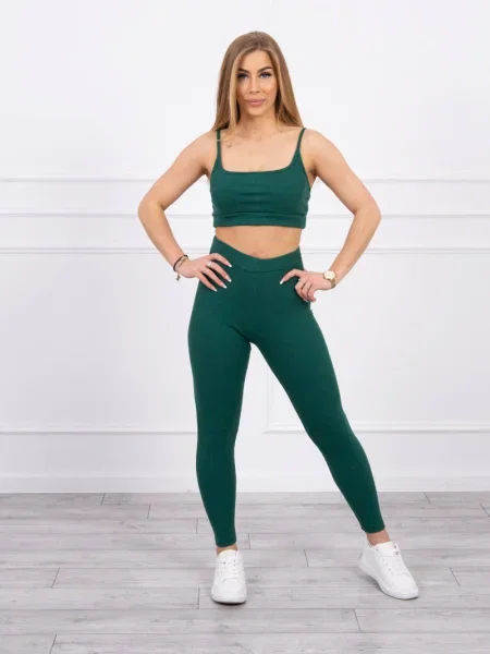 Bluză Kesi cu dungi verde