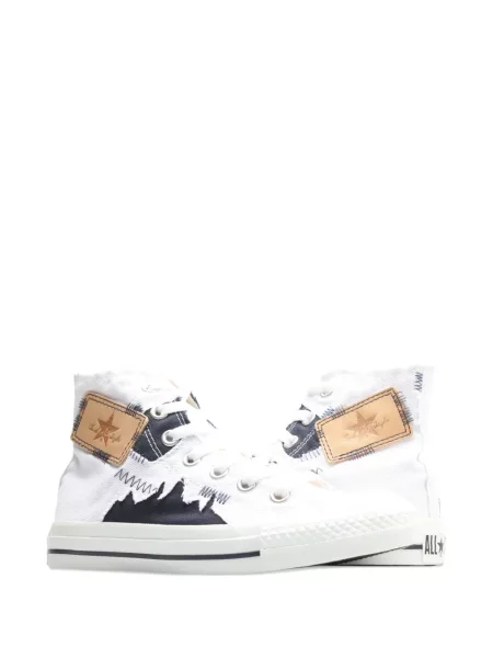 Květinové tenisky Converse Chuck Taylor All Star s třásněmi bílé