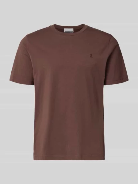 T-shirt o kroju regular fit z czystej bawełny model JAAMES' Armedangels