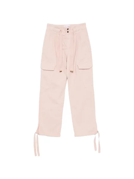 Pantaloni cargo Pinko roz