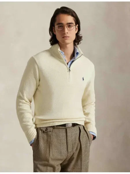 Polo Ralph Lauren Pulover crem bej