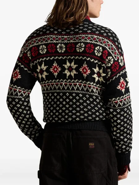 Șapcă Polo Ralph Lauren de mătase cu broderie cu dungi negru