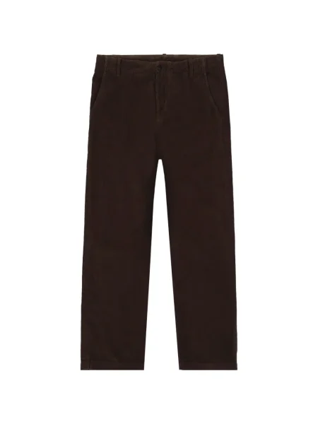 Pantaloni Fortela de catifea cord maro
