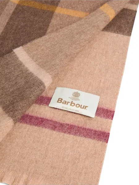 Fular Barbour de lână în carouri