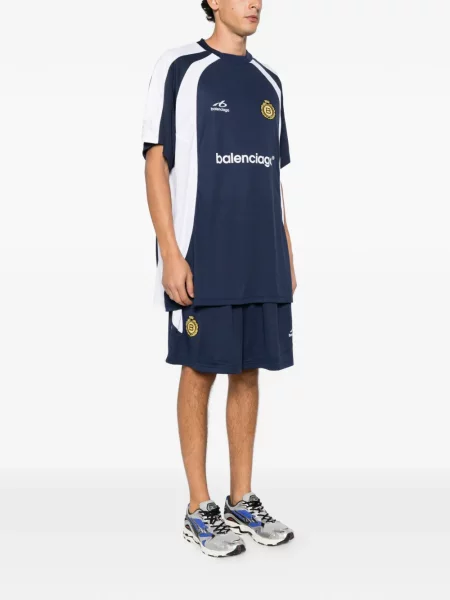 Tričko Balenciaga modrá