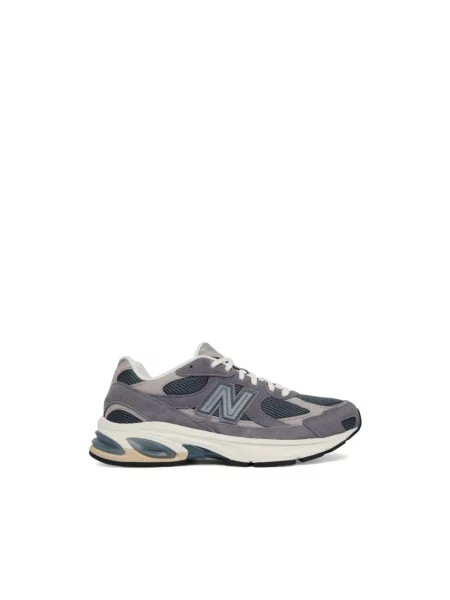 Sneakersy New Balance skórzane szare