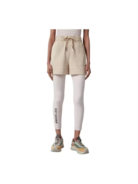 Jeansy Moncler Grenoble beżowe