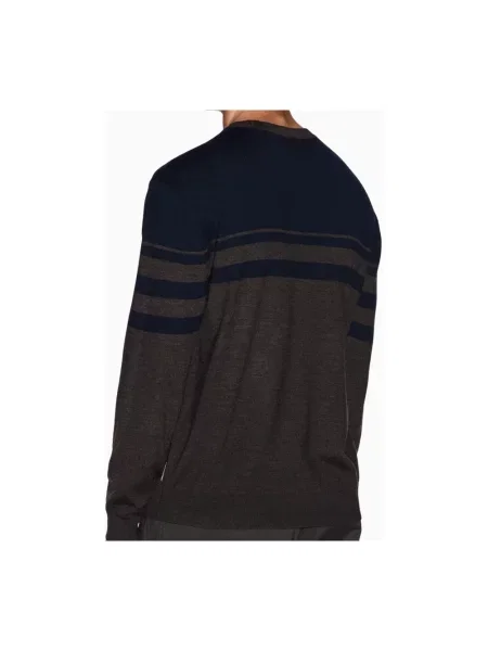 Sweter Armani Exchange wełniany brązowy