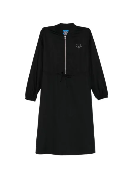 Rochie Sport B. By Agnès B. cu broderie negru