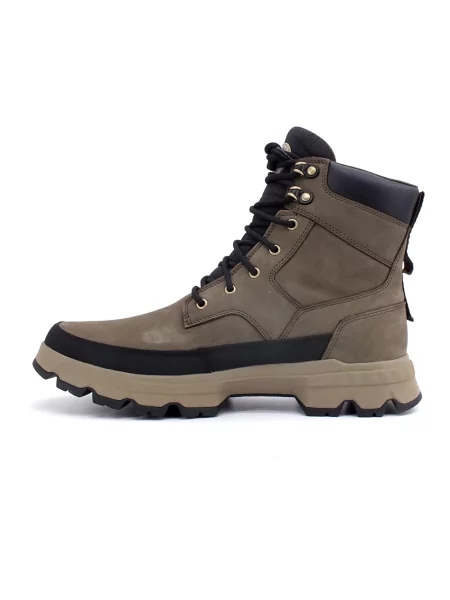 Botki Timberland skórzane zielone