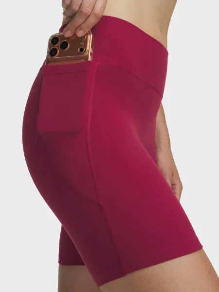 Велосипедные короткие велосипедки Under Armour красные
