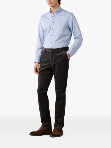 Pantaloni Hackett London de catifea cord gri