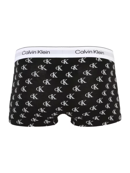 Calvin Klein Underwear Boxerky svetlosivá / tmavosivá / čierna / ako vlna biela