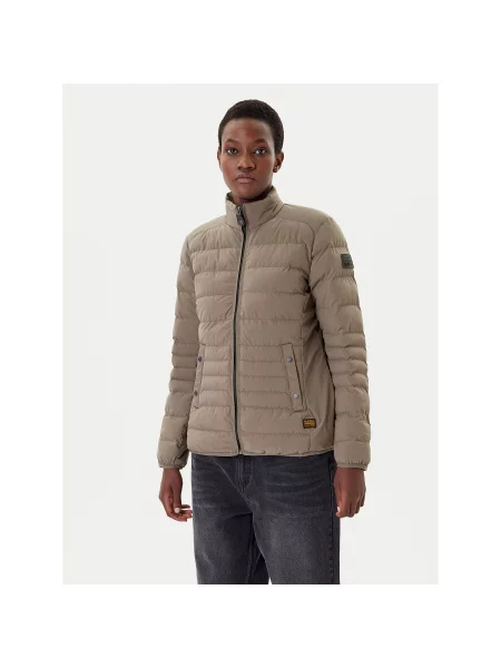 G-Star Raw Μπουφάν χειμωνιάτικο Foundation Regular Fit πράσινο