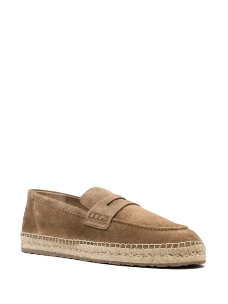 Zomšinės espadrilės Gianvito Rossi ruda