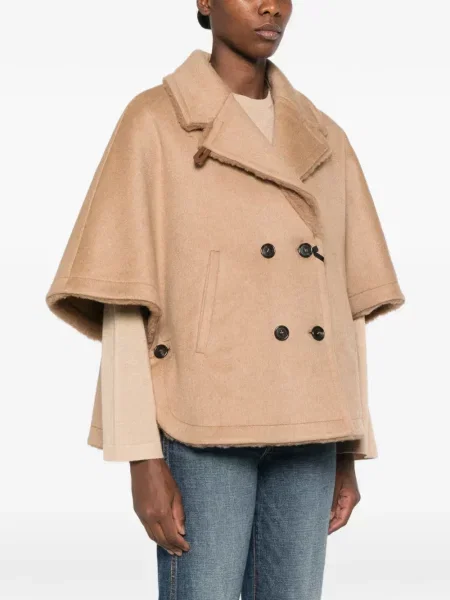Reversibil geacă Max Mara cu două rânduri de nasturi