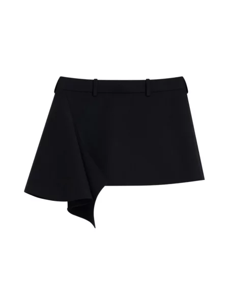 Spódnica mini Givenchy wełniana czarna