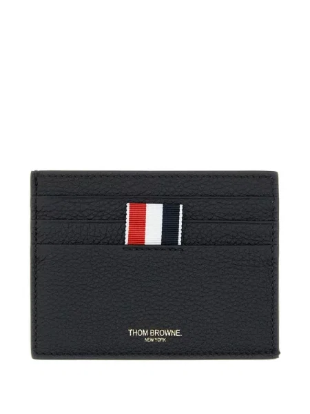 Portofel Thom Browne cu dungi negru