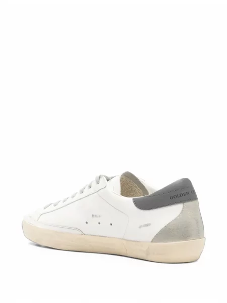 Sneakerși Golden Goose din piele alb