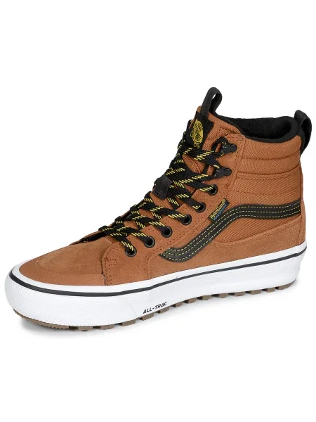Izolované členkové topánky Vans hnedá